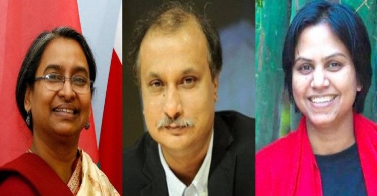 Dipu Moni, Babu, Farzana Rupa shown arrested in Shapla Chattar case