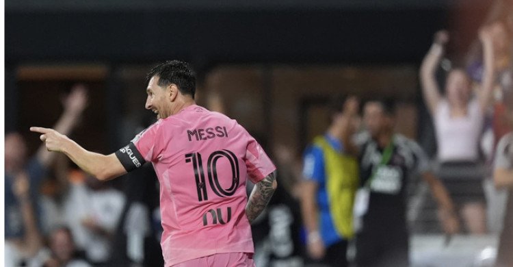 Messi scores twice as Inter Miami beat San Luis 4-2