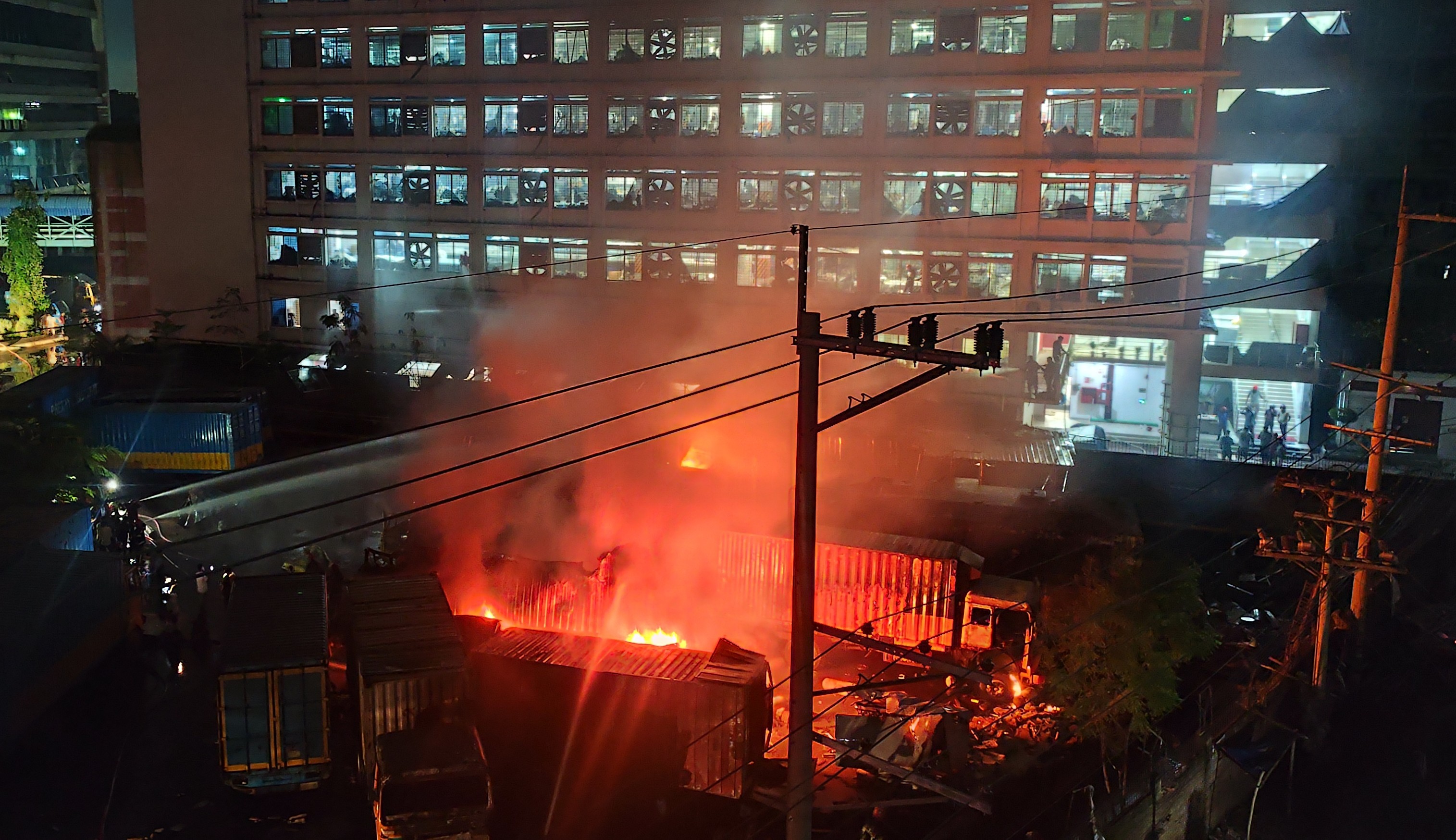 Fire Breaks Out at Garment Factory in Ashulia