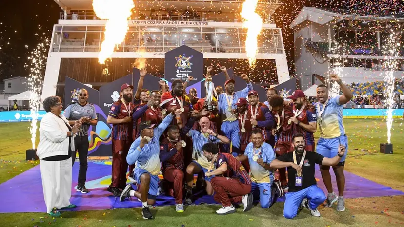Antigua & Barbuda Falcons Lift Maiden CPL Trophy With Record Run-Chase