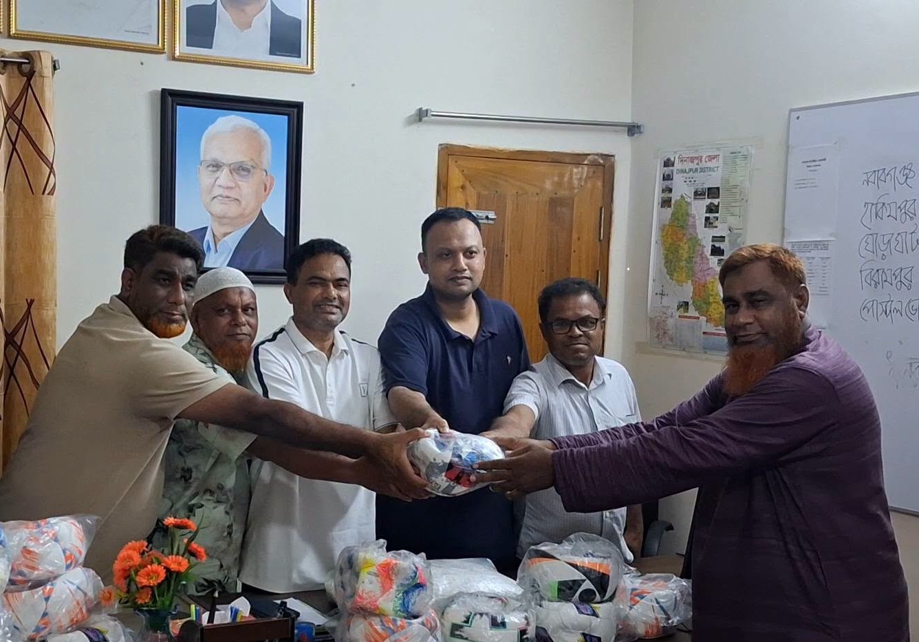 Sports Gear Distributed Among 26 Teams for Khaleda Zia Memorial Gold Cup