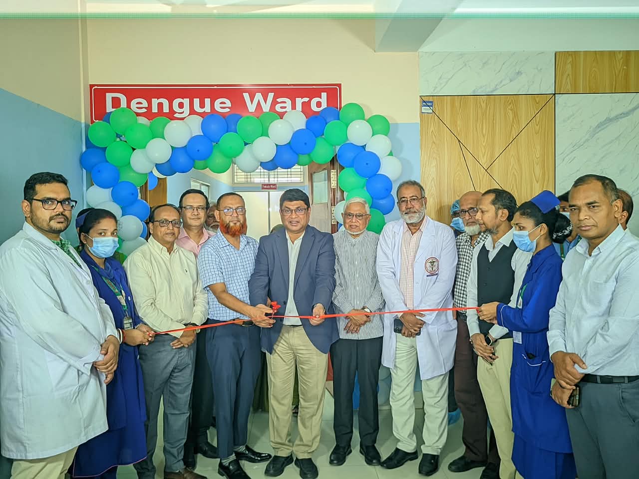 20-Bed Dengue Ward Opens at Rangpur Community Medical College Hospital