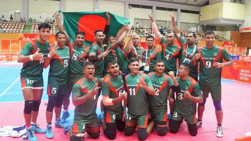 Bangladesh Edge Chinese Taipei 48-47 in Asian Games Kabaddi Thriller, Move Closer to Medal