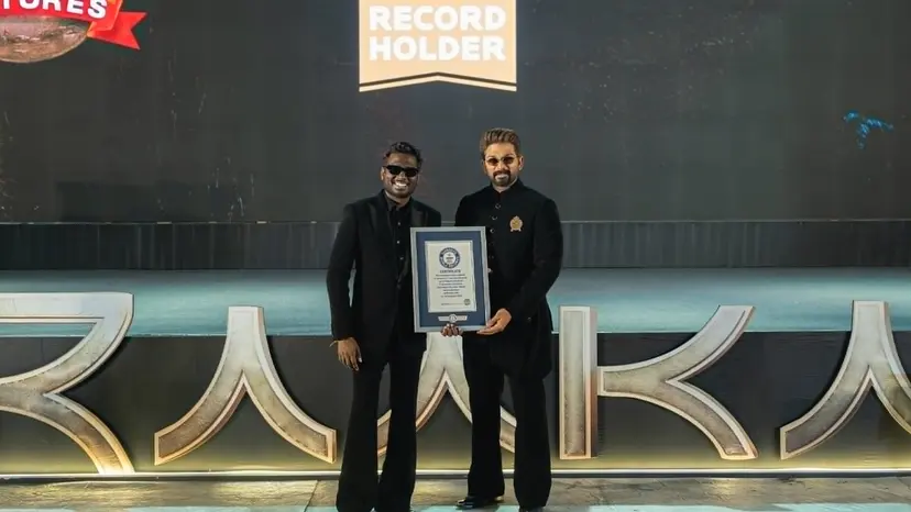 Allu Arjun and Atlee's Sci-Fi Epic 'Raka' Sets Guinness World Record Ahead of Release