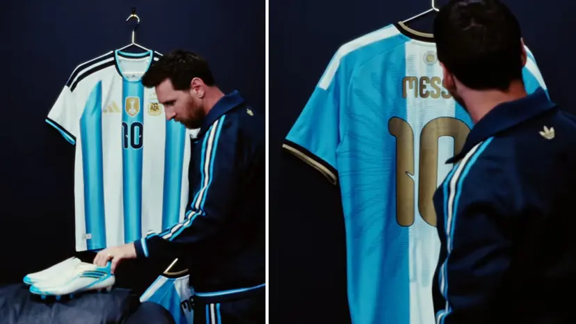 Argentina Prepares Special Commemorative Kit for Lionel Messi’s Farewell Match