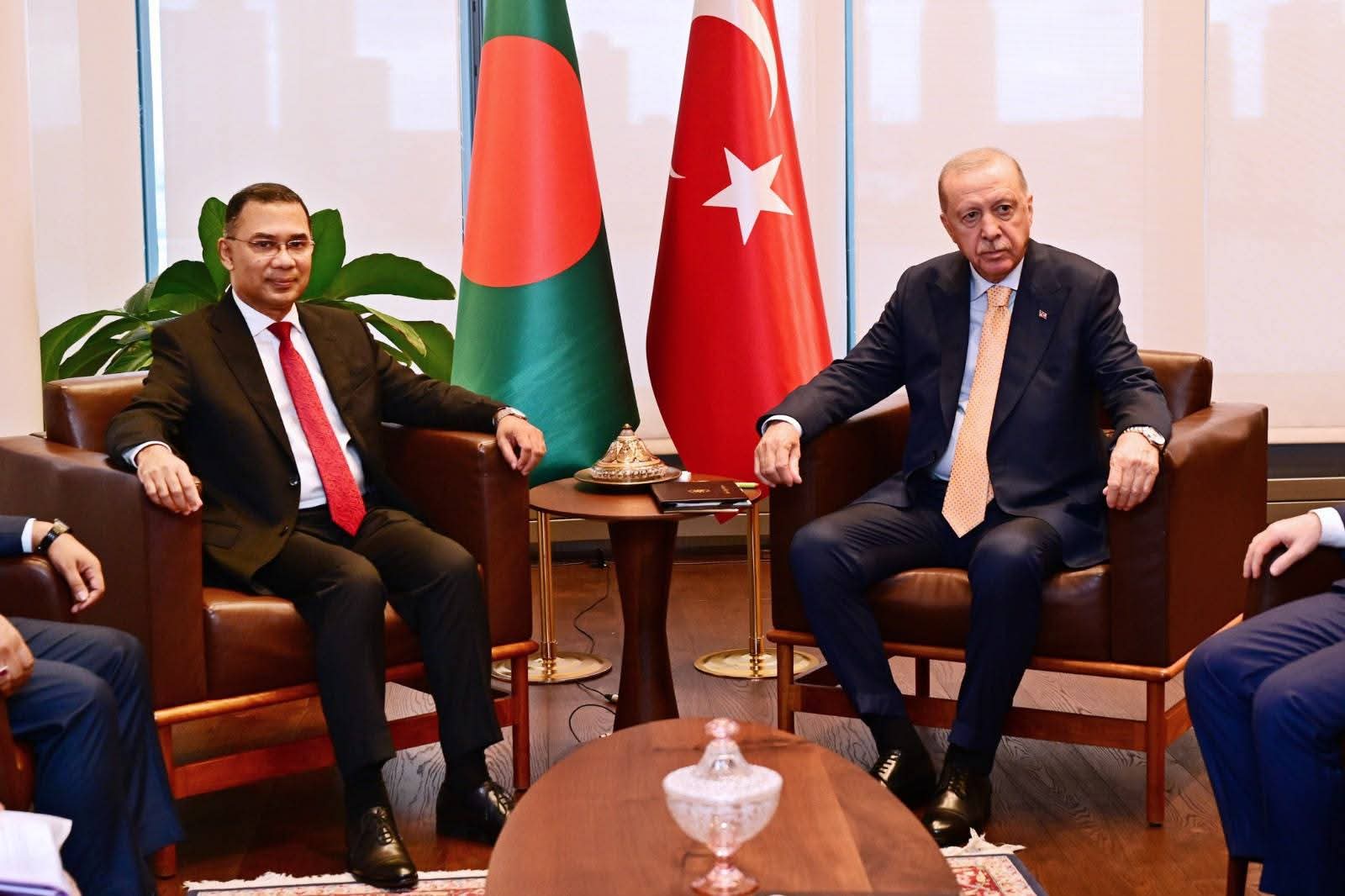 Prime Minister Tarique Rahman Meets Turkish President Erdoğan to Strengthen Bilateral Ties