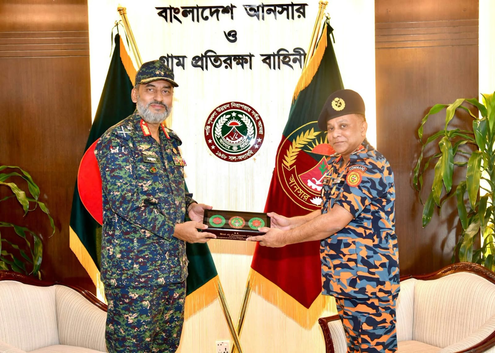 Ansar-VDP and Fire Service Chiefs Meet to Coordinate Urban Disaster Management Strategy