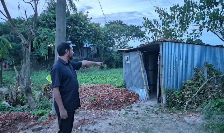 House Vandalized and Trees Cut Down Over Land Grabbing Attempt in Ashulia