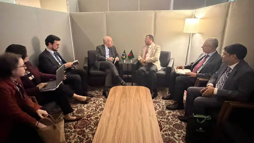 Bangladesh State Minister Humayun Kabir Meets Brazilian Foreign Minister Mauro Vieira in New York
