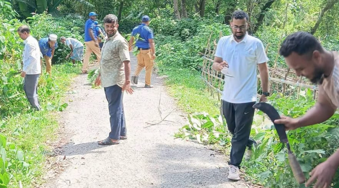 Cleanliness Campaign Starts in Betagi to Build a Healthy Environment