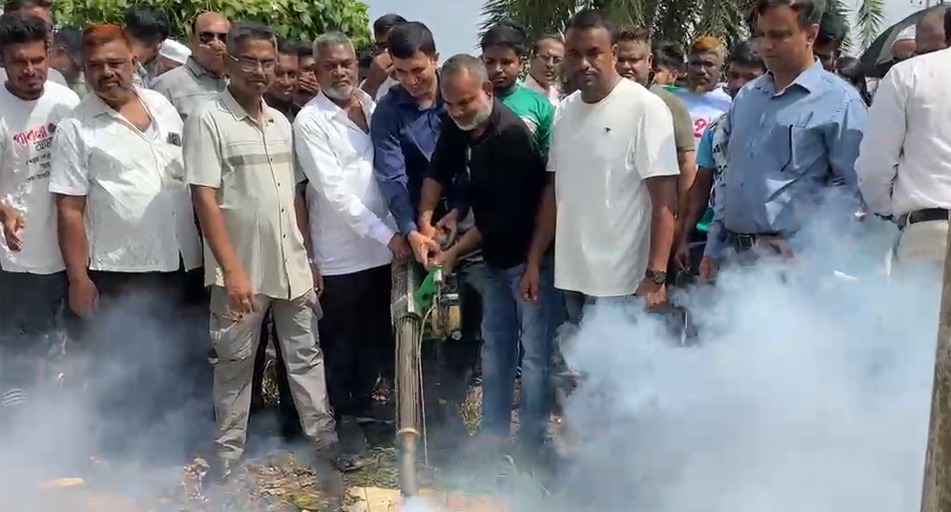 Anti-Mosquito and Cleanliness Drive Held to Prevent Dengue in Pabna
