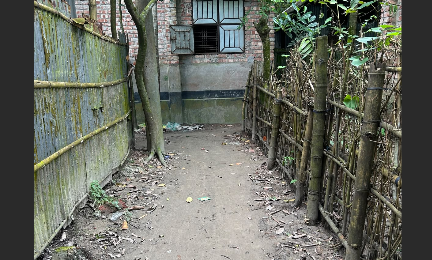 Public Movement Blocked as Permanent House Built on Kurigram Government Road