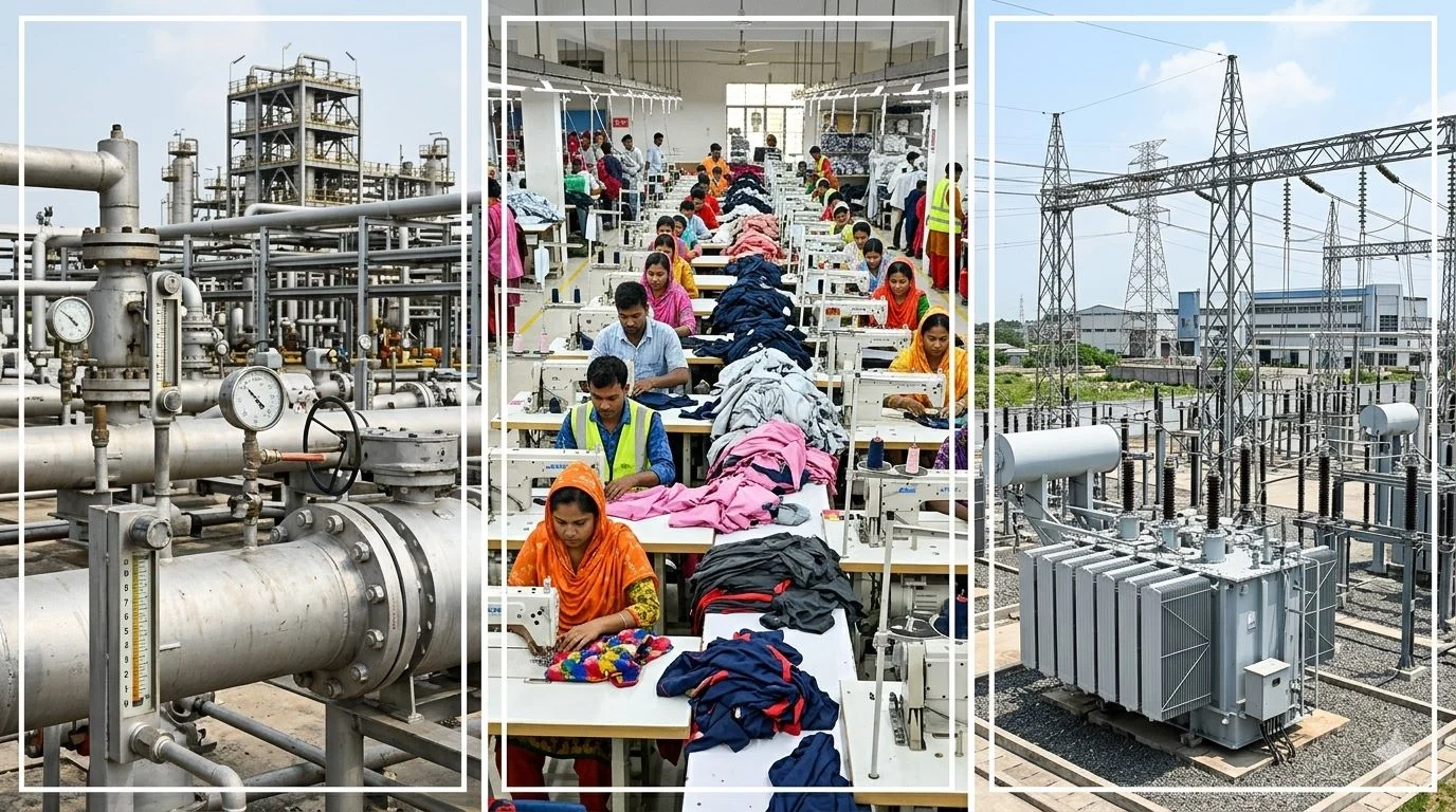 Factory Production Rebounds as Gas and Power Supplies Improve