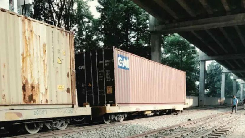 Container Train Derailment in Banani Disrupts Rail Operations Across Dhaka