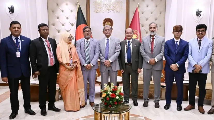 President Mirza Fakhrul Calls for End to Political Conflict and Emphasizes Consensus at Bangabhaban