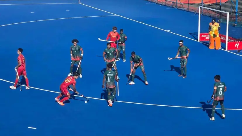 Bangladesh Hockey Team Loses 1-7 to China in Asian Games; Olympic Qualifier Hopes Dashed