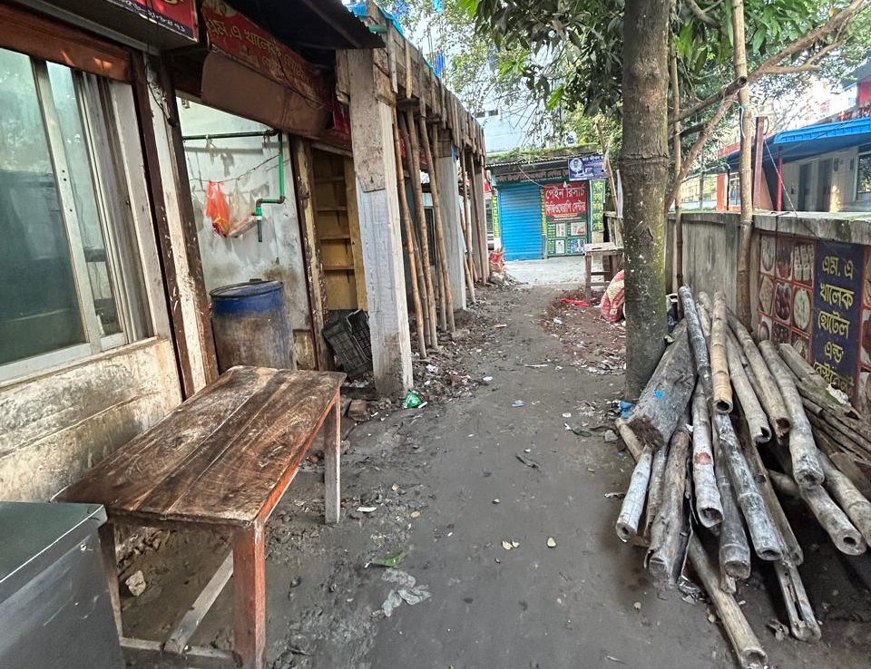 Allegations of Shop Construction Blocking Public Road in Rangpur City