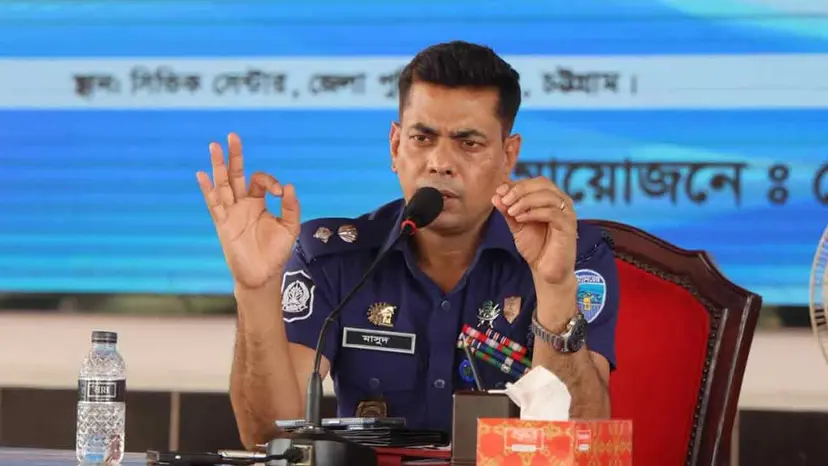 Chattogram SP Masud Alam Urges Puja Udjapan Parishad to Remain Vigilant Against Rumors and Provocations