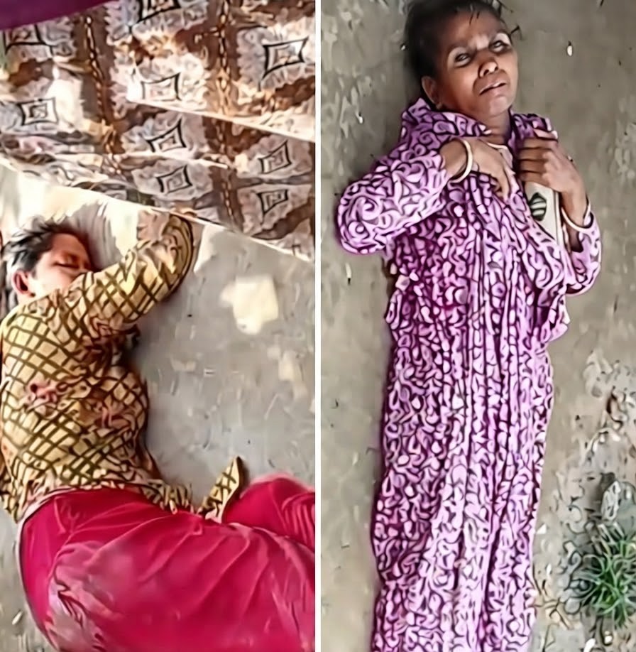 Ashrayan project house seized, door cut open, elderly mother and daughter beaten and injured