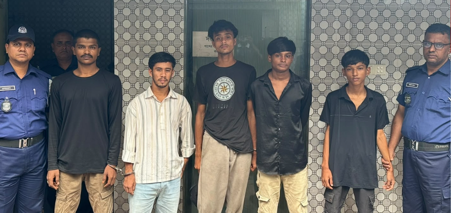 5 ringleaders of 3 teenage gangs arrested in police drives across three police stations in Cumilla