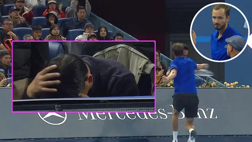 Daniil Medvedev Disqualified From China Open Semi-Final After Hitting Spectator With Ball Following Djokovic Mockery