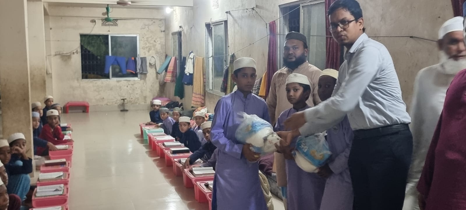 Chandanaish UNO Md. Abdur Rahman inspects orphanages and hifz khanas, highlights student welfare in viral post
