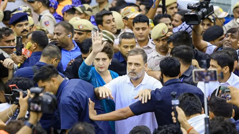 BJP Accuses Congress of Trying to Replicate Bangladesh-Style Unrest in India