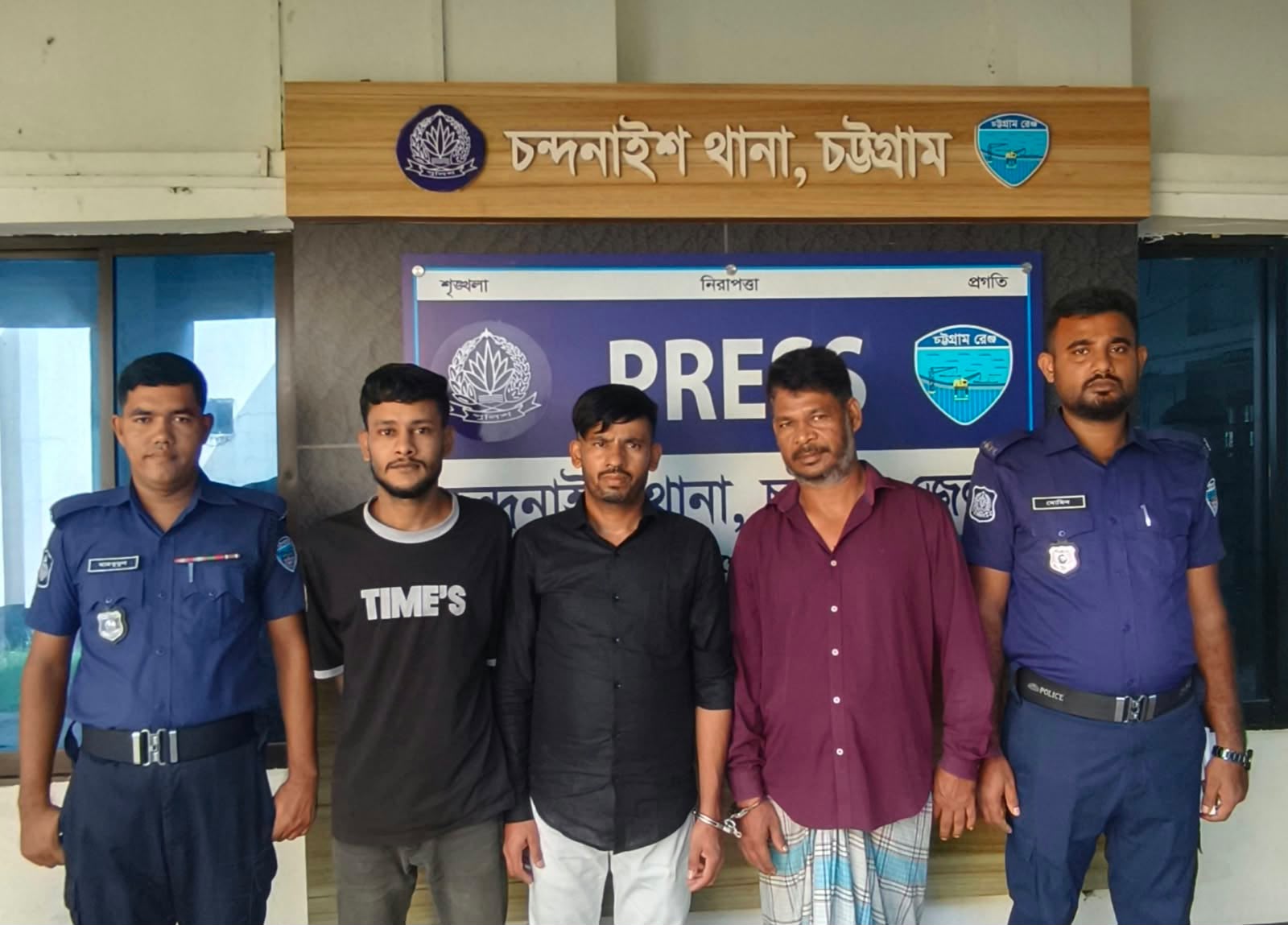 Three Warranted Accused Arrested in Special Drive in Chandanaish