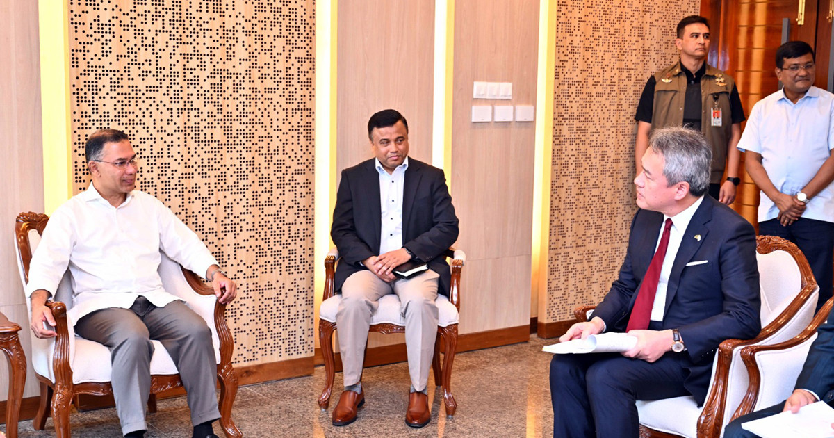 Prime Minister Tarique Rahman Holds High-Level Investment Talks With Japanese Giant Marubeni Corporation