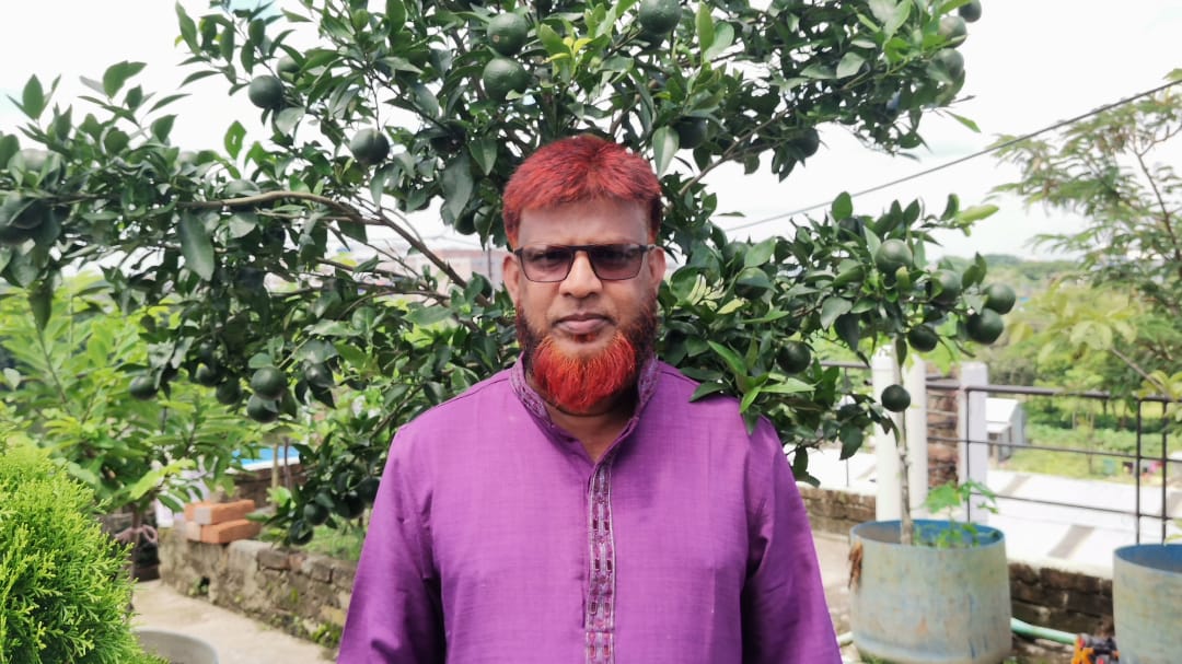 Rooftop Bounty of Fruits and Vegetables: Teacher Abdur Razzak’s Unique Rooftop Garden in Bhaluka
