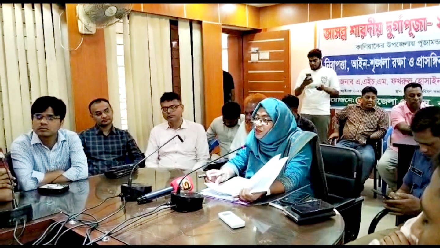Security tightened across 149 mandaps for Durga Puja in Kaliakair preparation meeting