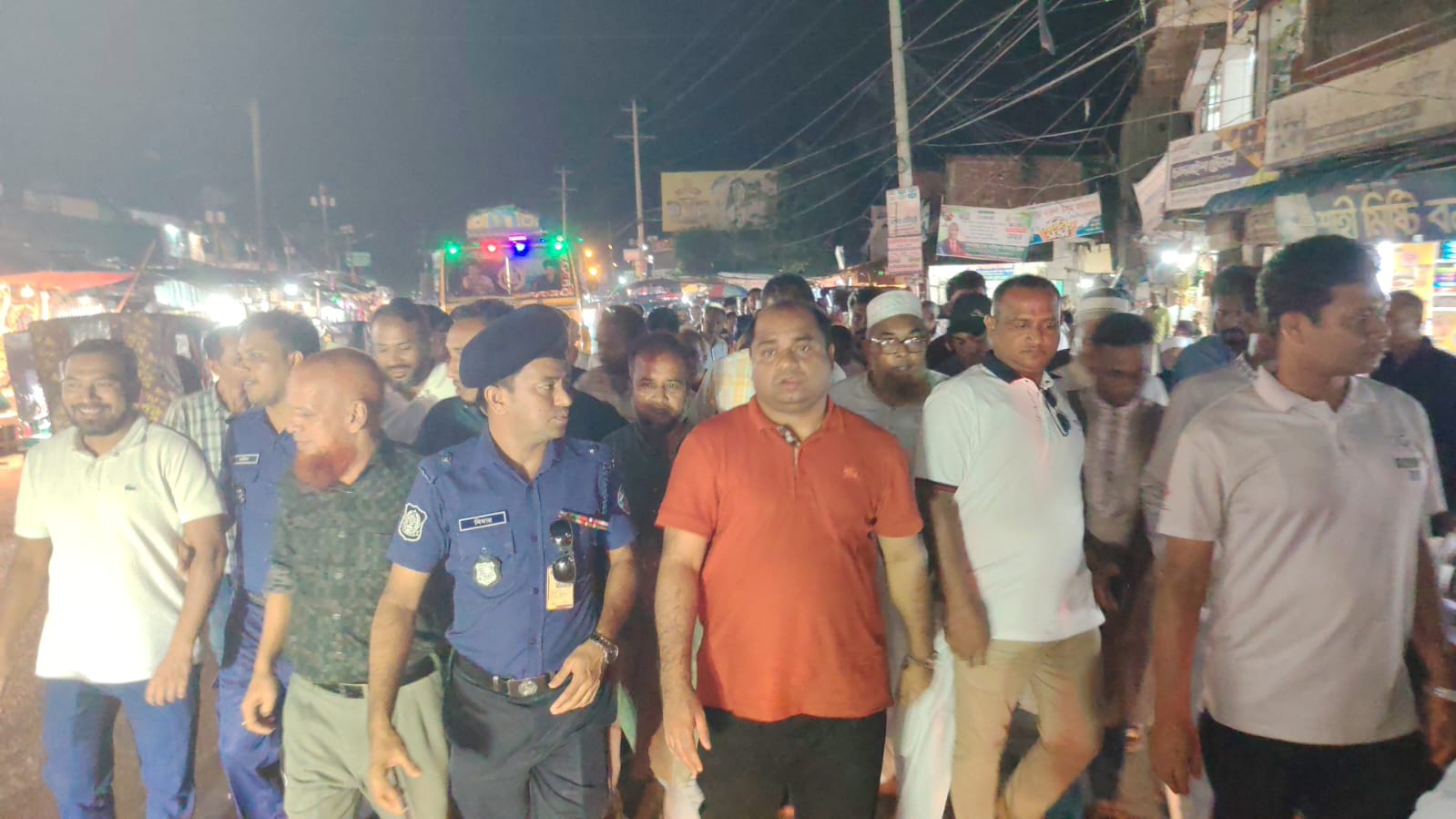 MP Jasim Uddin Ahmed issues ultimatum to clear footpaths from Gachbaria Old College Gate to Khanhat in Chandanaish