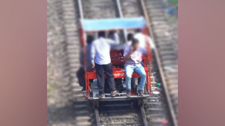 Railway Inspection Motor Trolley Collapses in Parbatipur; Senior Engineer Critically Injured, 4 Others Hurt