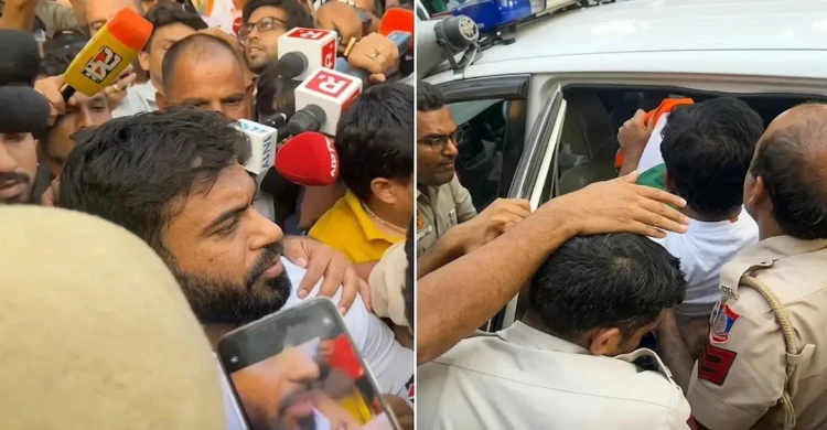 Cockroach Janta Party Founder Abhijeet Dipke Detained by Delhi Police at Central Park Rally