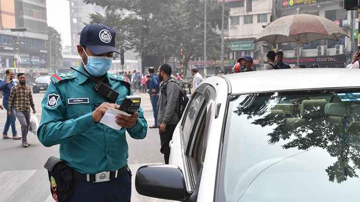 DMP Traffic Division Files 4,260 Cases and Impounds 1,286 Vehicles in 2-Day Dhaka Crackdown