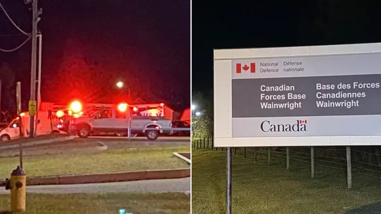 Multiple Casualties Confirmed Following Massive Explosion and Fire at Canadian Forces Base Wainwright in Alberta