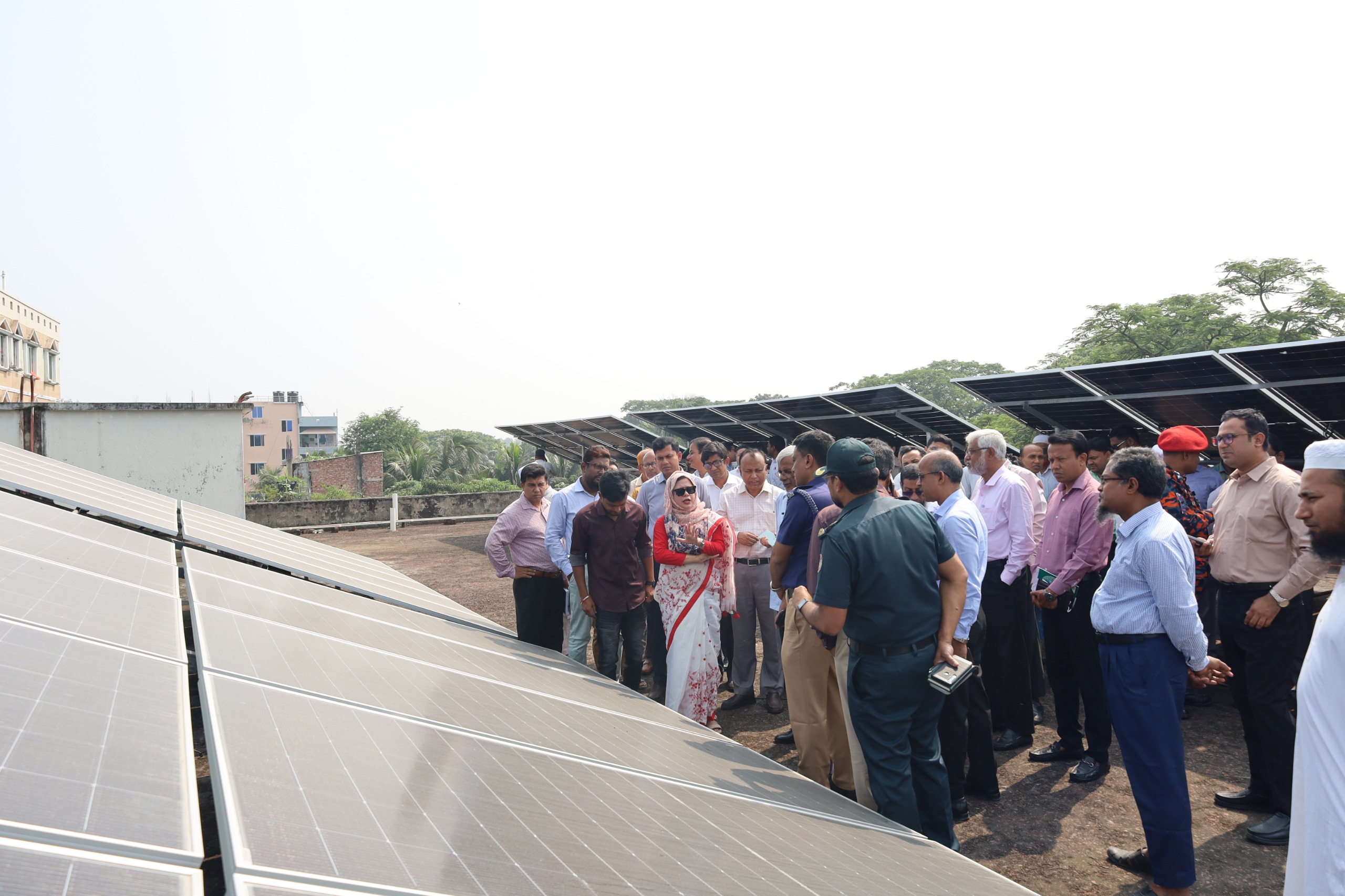 Motivation Meeting Held on Installing Rooftop Solar Panels on Government Buildings in Munshiganj
