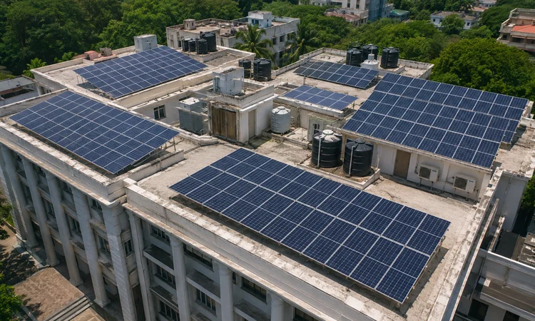 Rooftop solar systems at DC, divisional offices to generate 5.07 MW electricity
