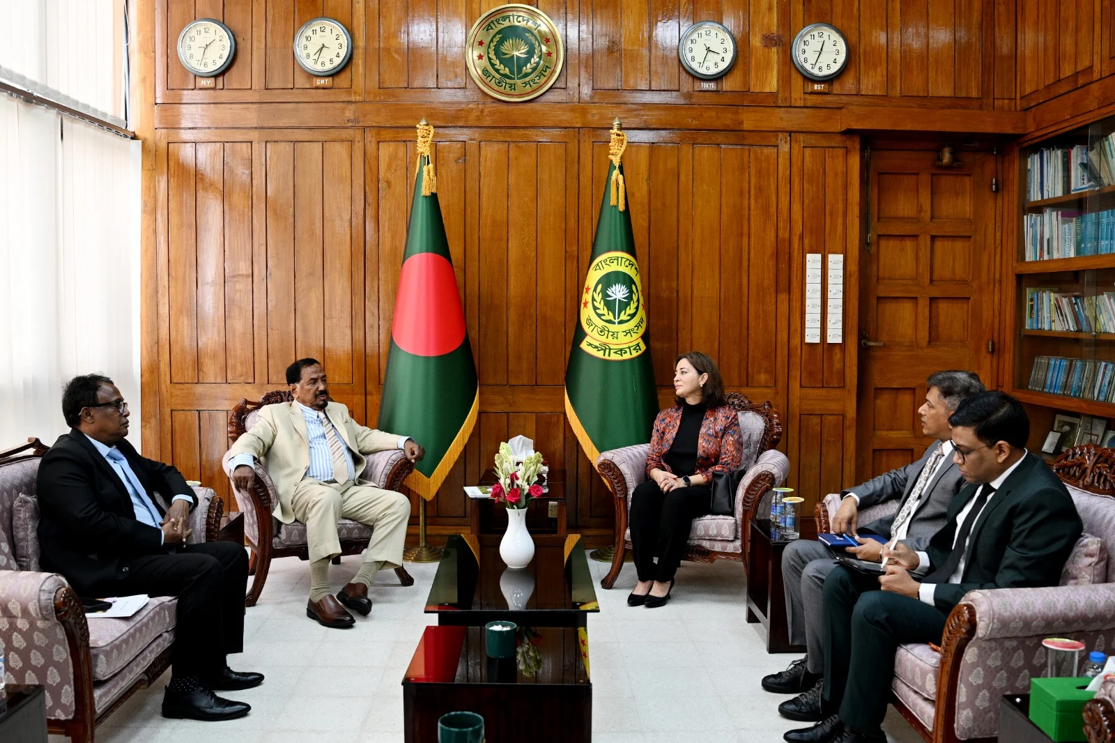 Speaker seeks US cooperation to recover laundered money