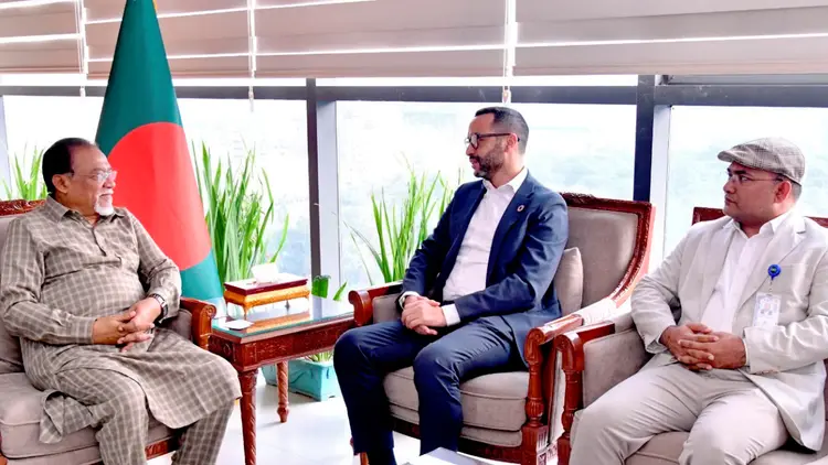 PM's Public Administration Adviser Ismail Zabiullah Holds Bilateral Talks with ILO Delegation Led by Country Director Max Tuñón
