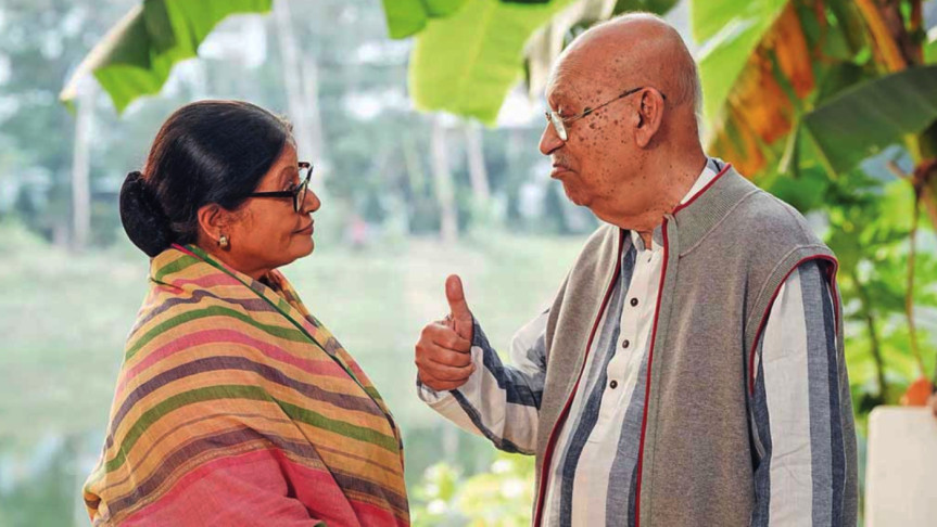Legendary Actors Abul Hayat and Dolly Johur Reunite on Screen for Chayanika Chowdhury's New Drama 'Ahare Jibon'