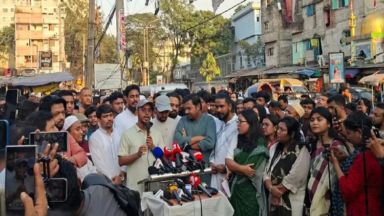 NCP Leader Hannan Masud Denounces BNP and Awami League as 'Terrorist Outfits' During Dhaka Rally