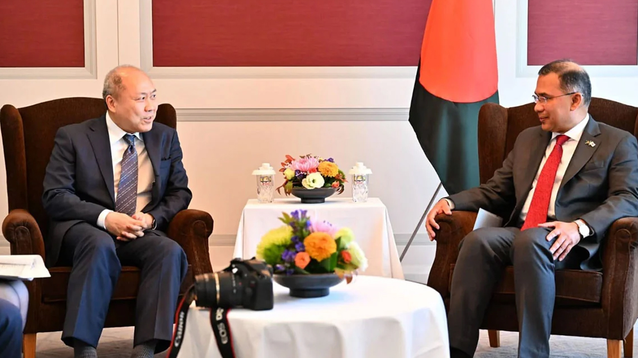 PM Tarique Rahman Seeks Japanese Support for Export Diversification in High-Level Dialogue with JETRO President Kataoka Susumu