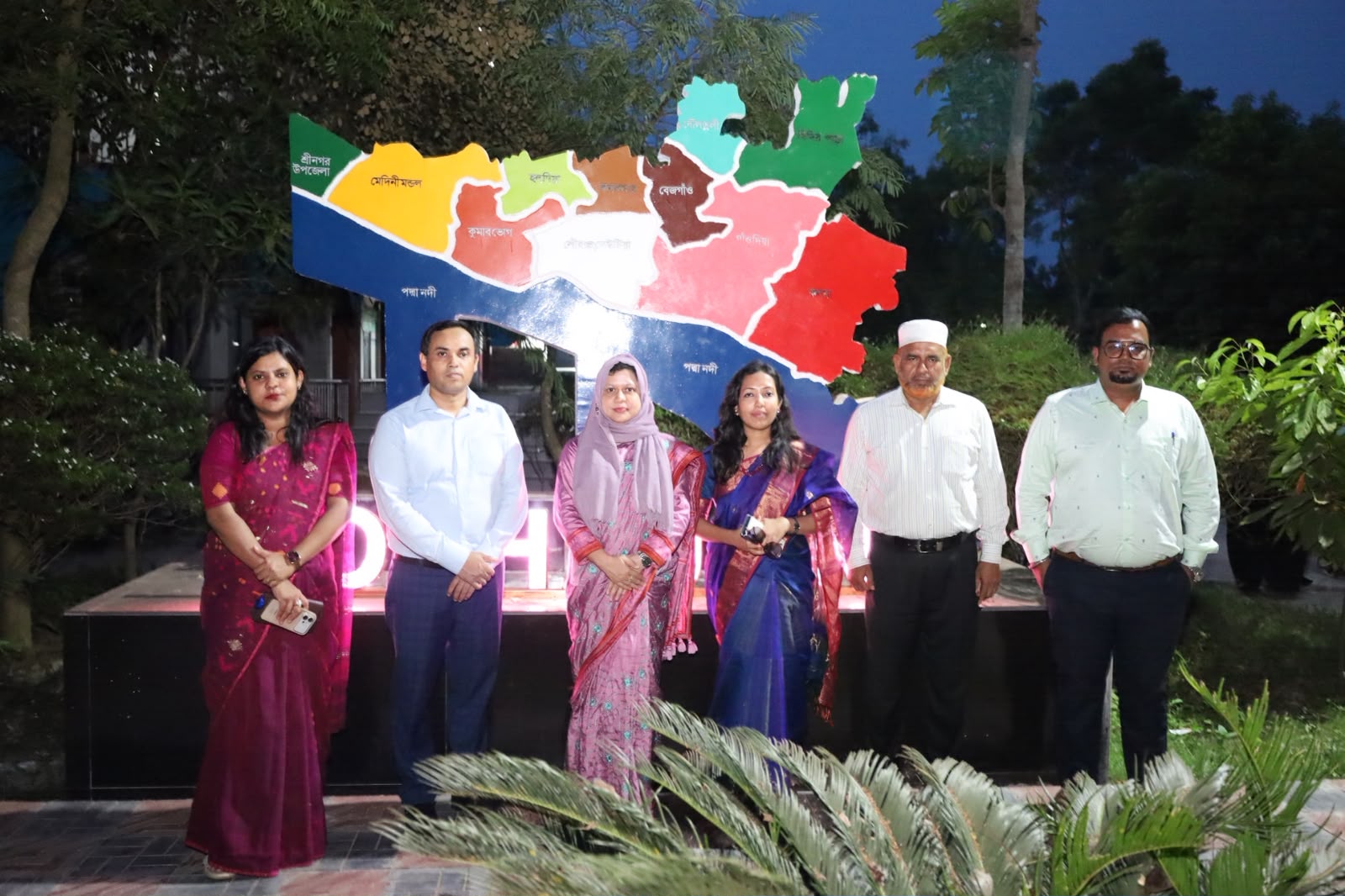 Padmabati Recreation Centre Gets a Makeover, Louhajang Map Square Inaugurated in Munshiganj