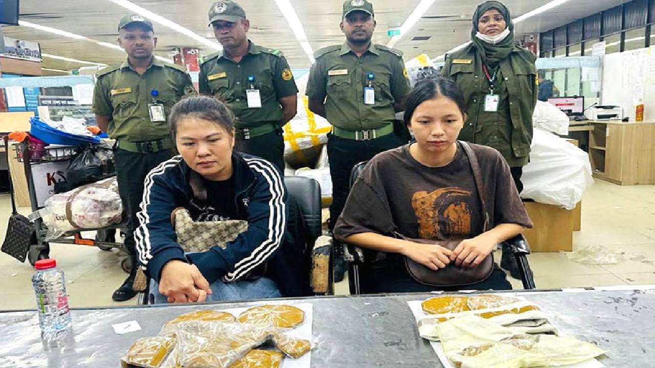 Dhaka Customs House Seizes 12.06 kg Gold Worth Tk 24 Crore Hidden in Underwear at HSIA