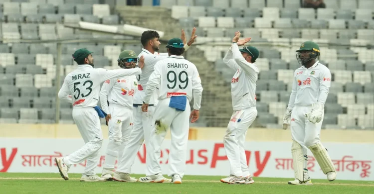 Nayeem Hasan Strikes After Mominul's Catch Drop; West Indies 213/6 at Lunch on Day 3